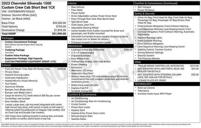 Used 2023 Chevrolet Silverado 1500 Custom image 5