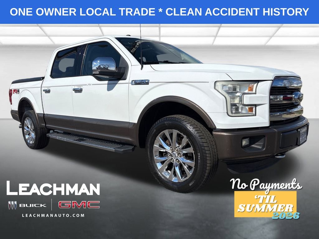 Used 2015 Ford F150 Lariat w/ Equipment Group 502A Luxury image 1