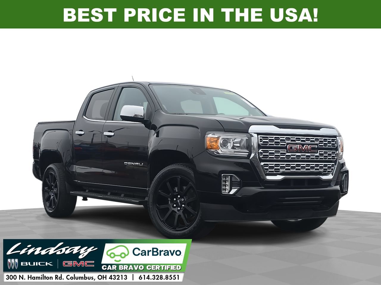 Certified 2022 GMC Canyon Denali w/ Denali Black Edition Package