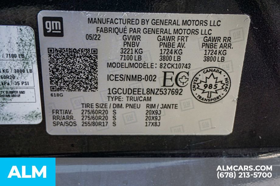 Used 2022 Chevrolet Silverado 1500 RST w/ Convenience Package II image 59