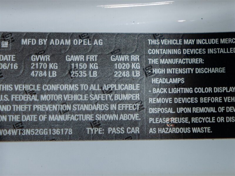 Used 2016 Buick Cascada Premium FWD image 36