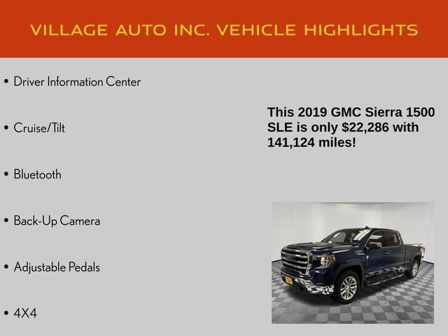 Used 2019 GMC Sierra 1500 SLE w/ X31 Off-Road Package AWD/4WD image 21