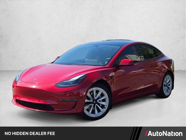Used 2022 Tesla Model 3 Long Range AWD/4WD image 1