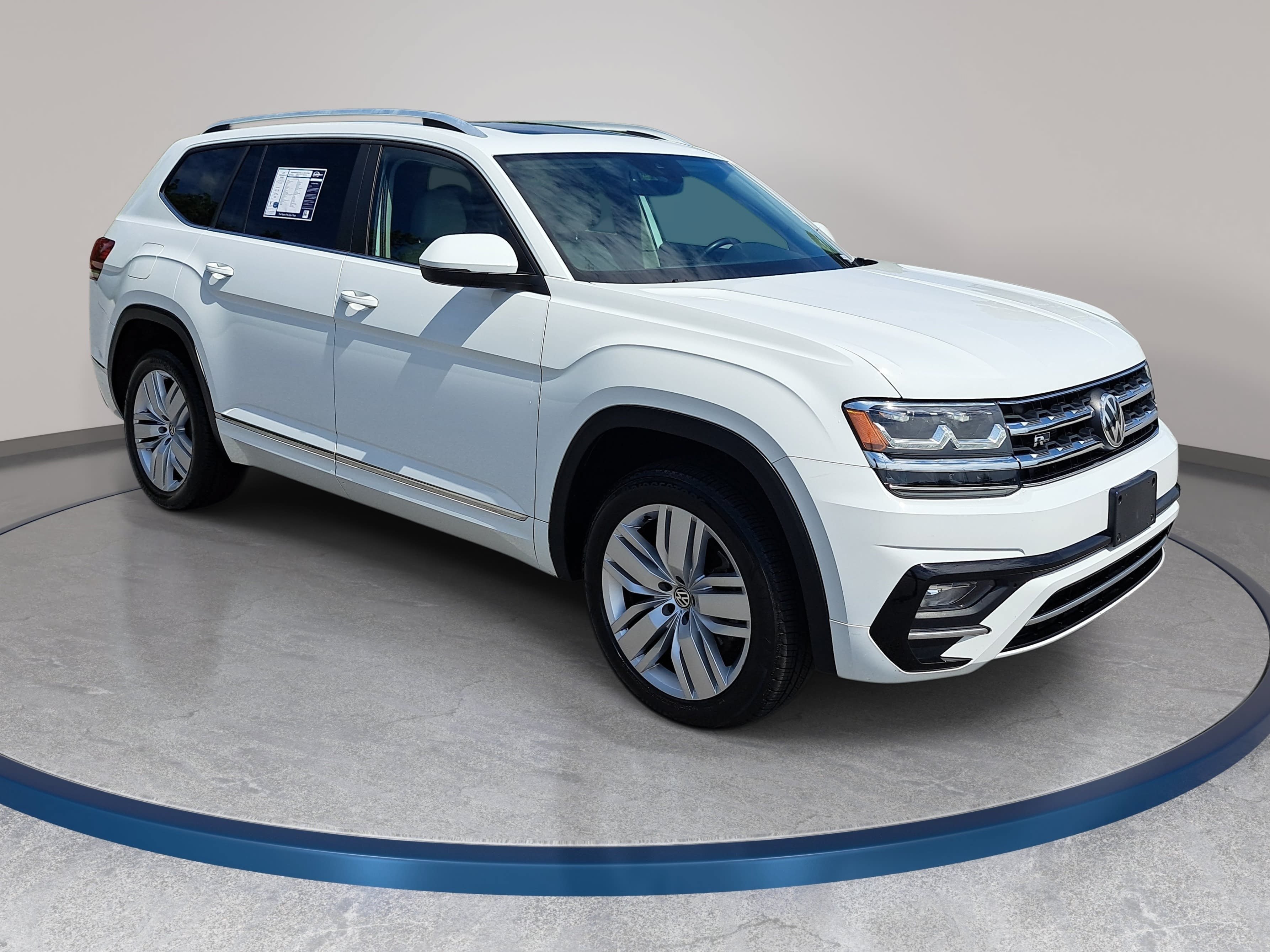 Used 2019 Volkswagen Atlas SE w/ Panoramic Sunroof Package AWD/4WD image 3