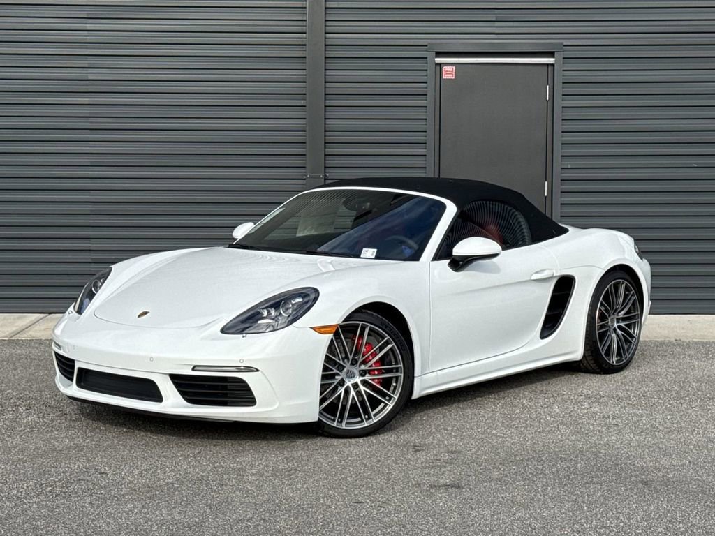 New 2025 Porsche 718 Boxster S image 1