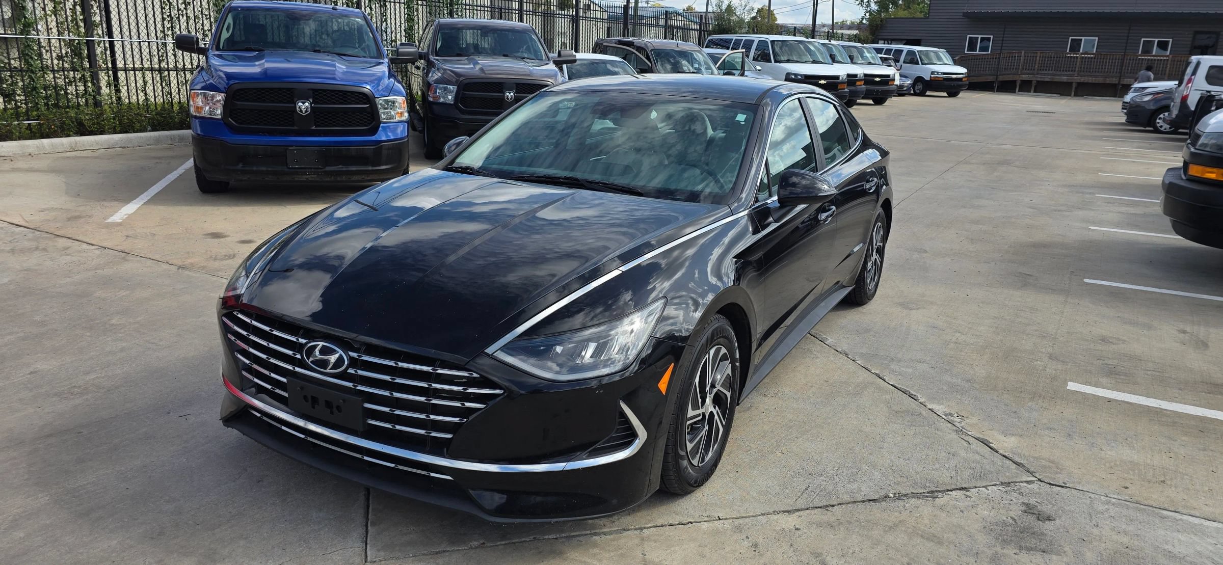 Used 2021 Hyundai Sonata Blue
