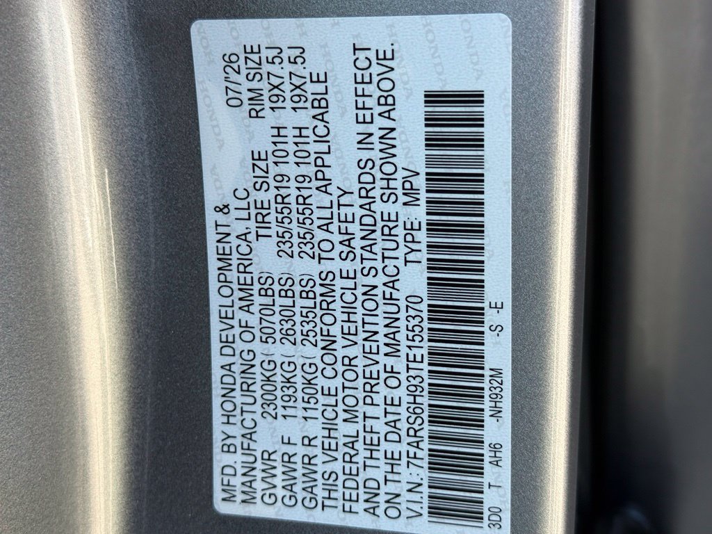Certified 2026 Honda CR-V Sport Touring image 28