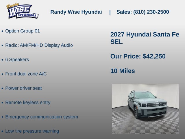 New 2027 Hyundai Santa Fe SEL AWD/4WD image 5