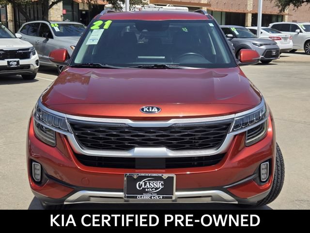 Certified 2021 Kia Seltos SX AWD/4WD image 2