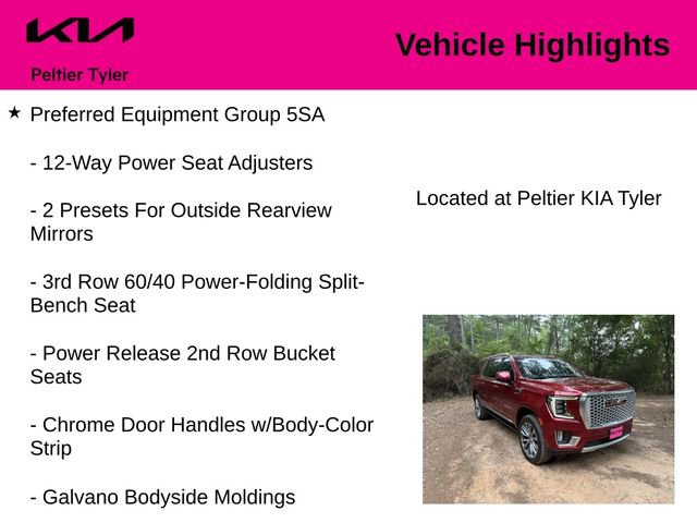 Used 2021 GMC Yukon XL Denali w/ Denali Ultimate Package AWD/4WD image 7