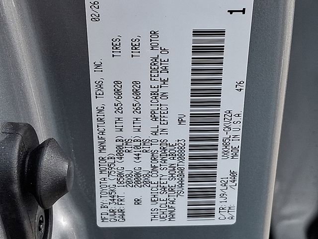 New 2026 Toyota Sequoia Platinum image 24