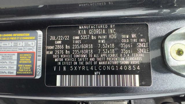 Used 2022 Kia Sorento S FWD image 37