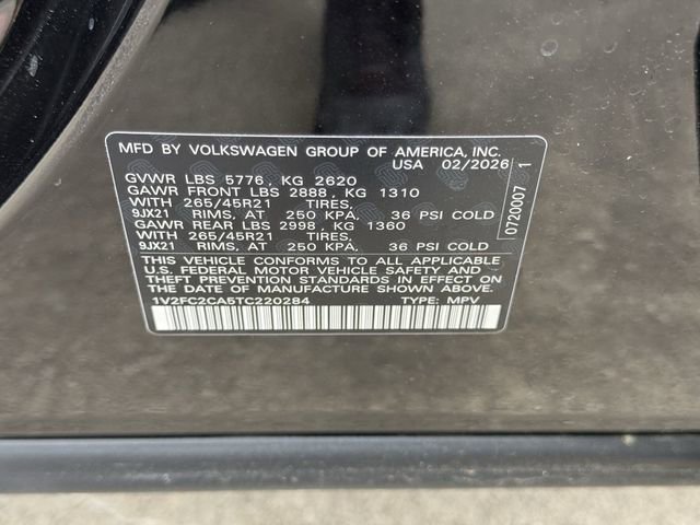 New 2026 Volkswagen Atlas Cross Sport SEL Premium R-Line image 20