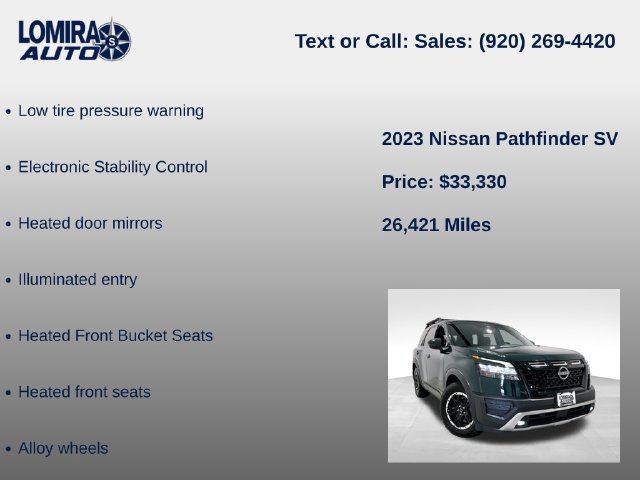 Used 2023 Nissan Pathfinder Rock Creek AWD/4WD image 14
