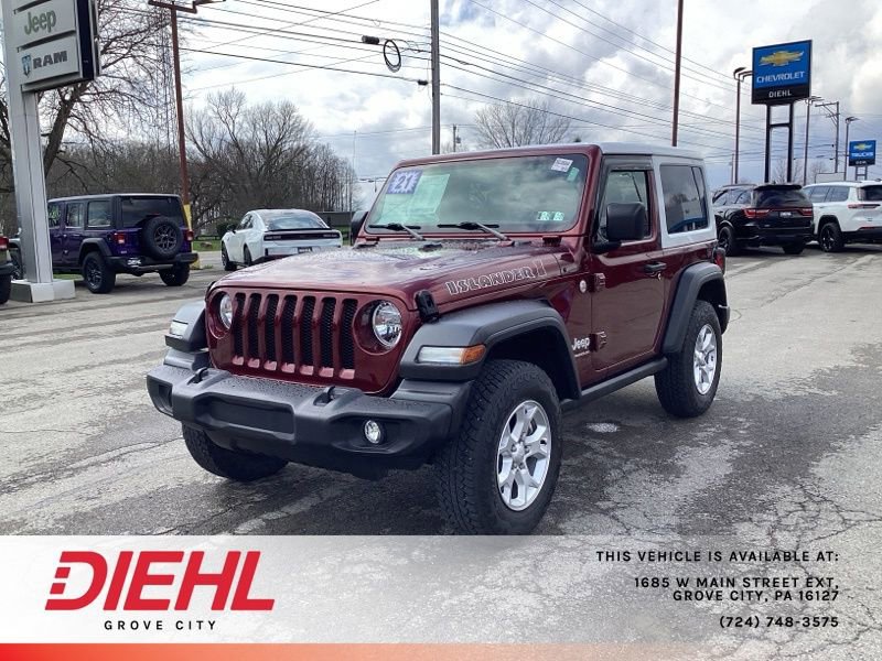 Used 2021 Jeep Wrangler Sport image 3
