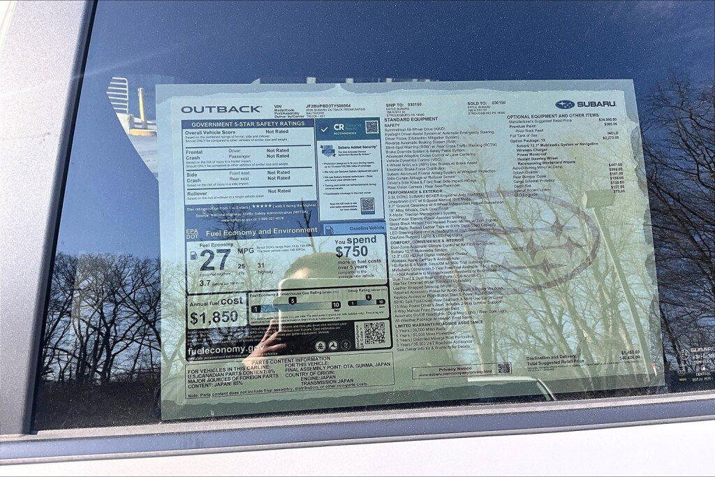 New 2026 Subaru Outback Premium image 12