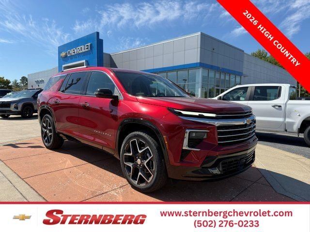 New 2026 Chevrolet Traverse High Country w/ LPO, Floor Liner Package