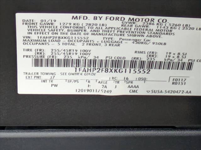 Used 2019 Ford Taurus Limited FWD image 22