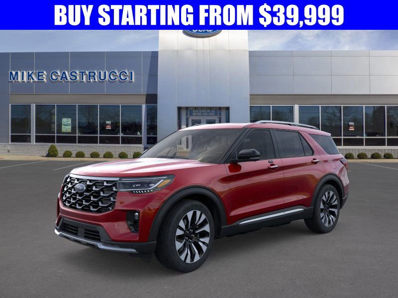 New 2026 Ford Explorer Platinum w/ LUX Leather Package