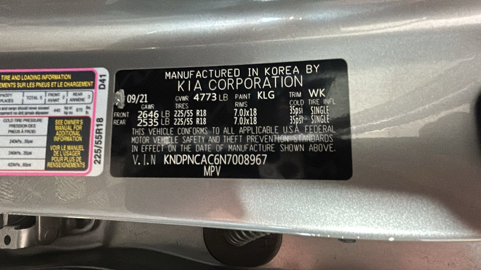 Used 2022 Kia Sportage EX w/ EX Technology Package AWD/4WD image 11