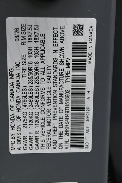 New 2026 Honda CR-V EX image 20