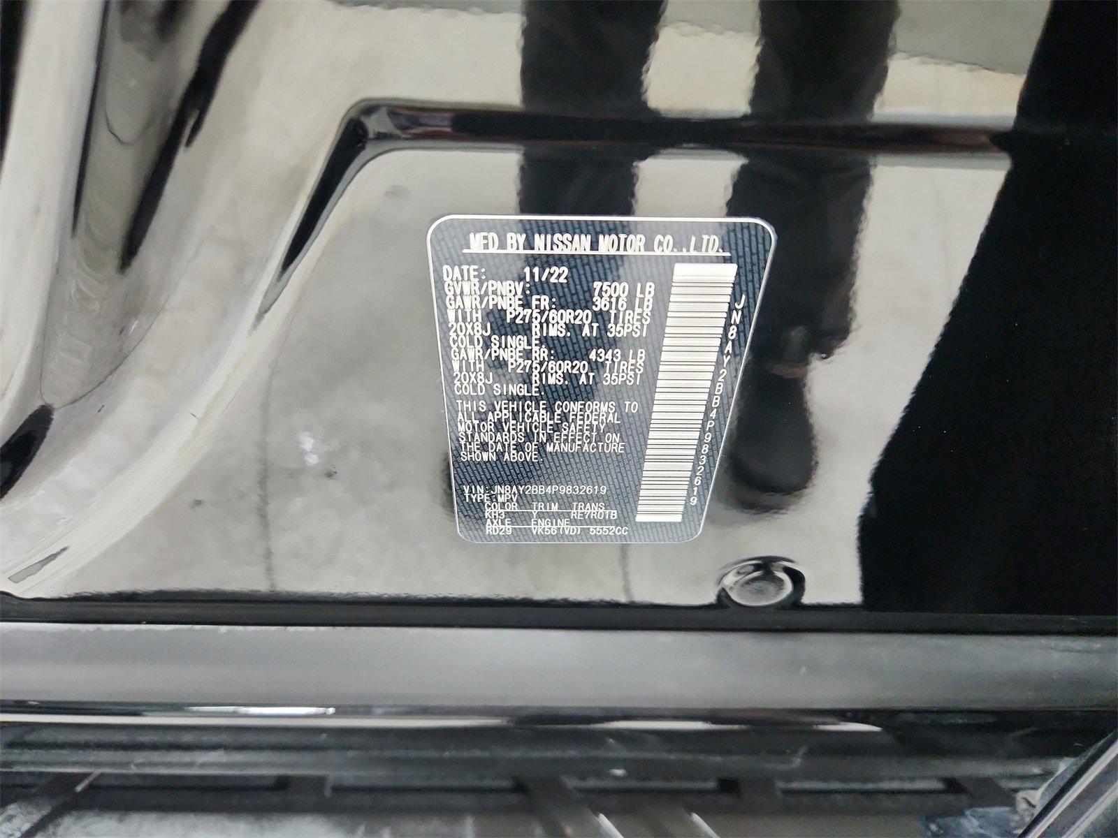 Used 2023 Nissan Armada SL w/ Midnight Edition Package image 50