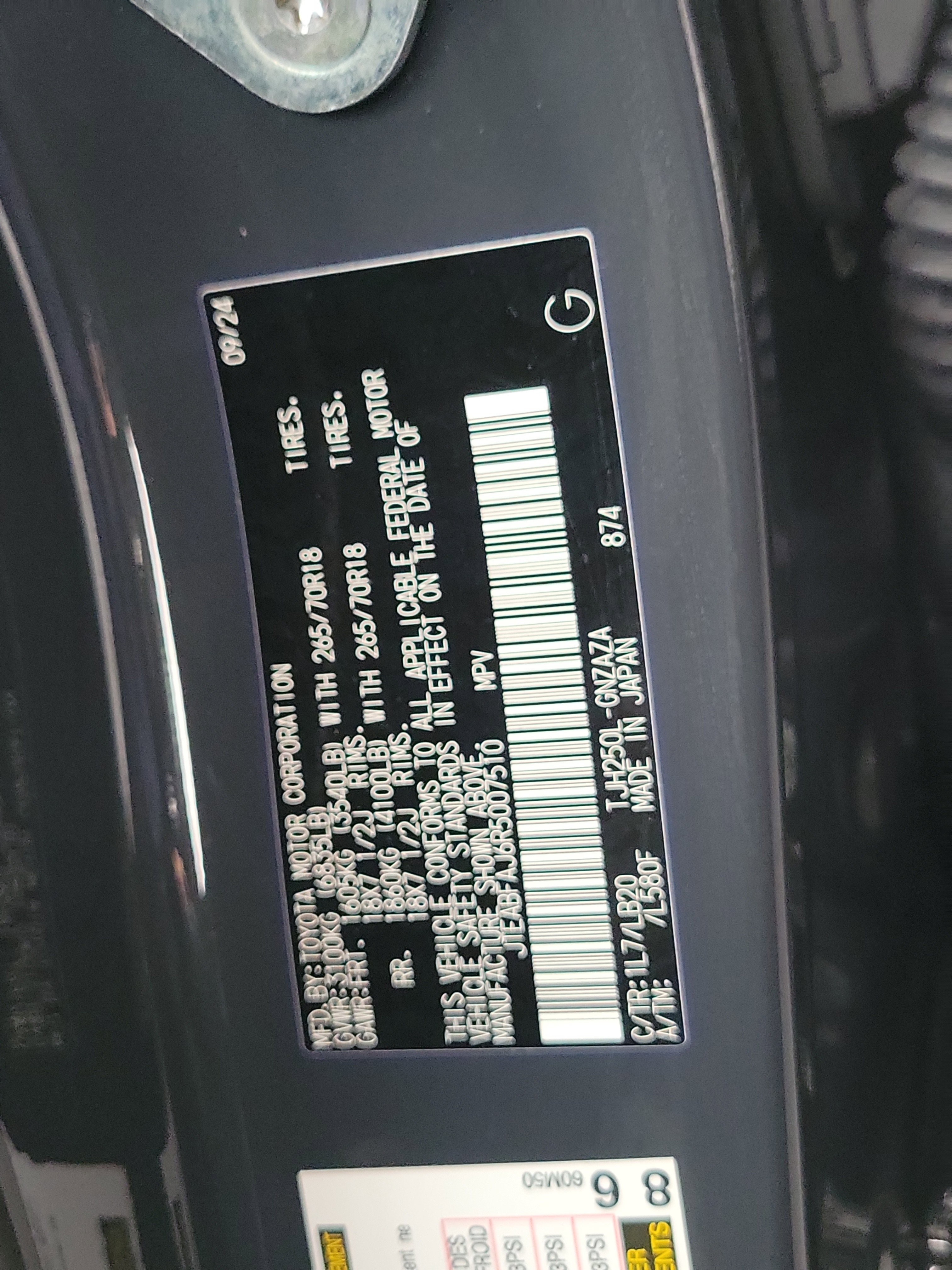 Used 2024 Toyota Land Cruiser w/ Premium Package image 27