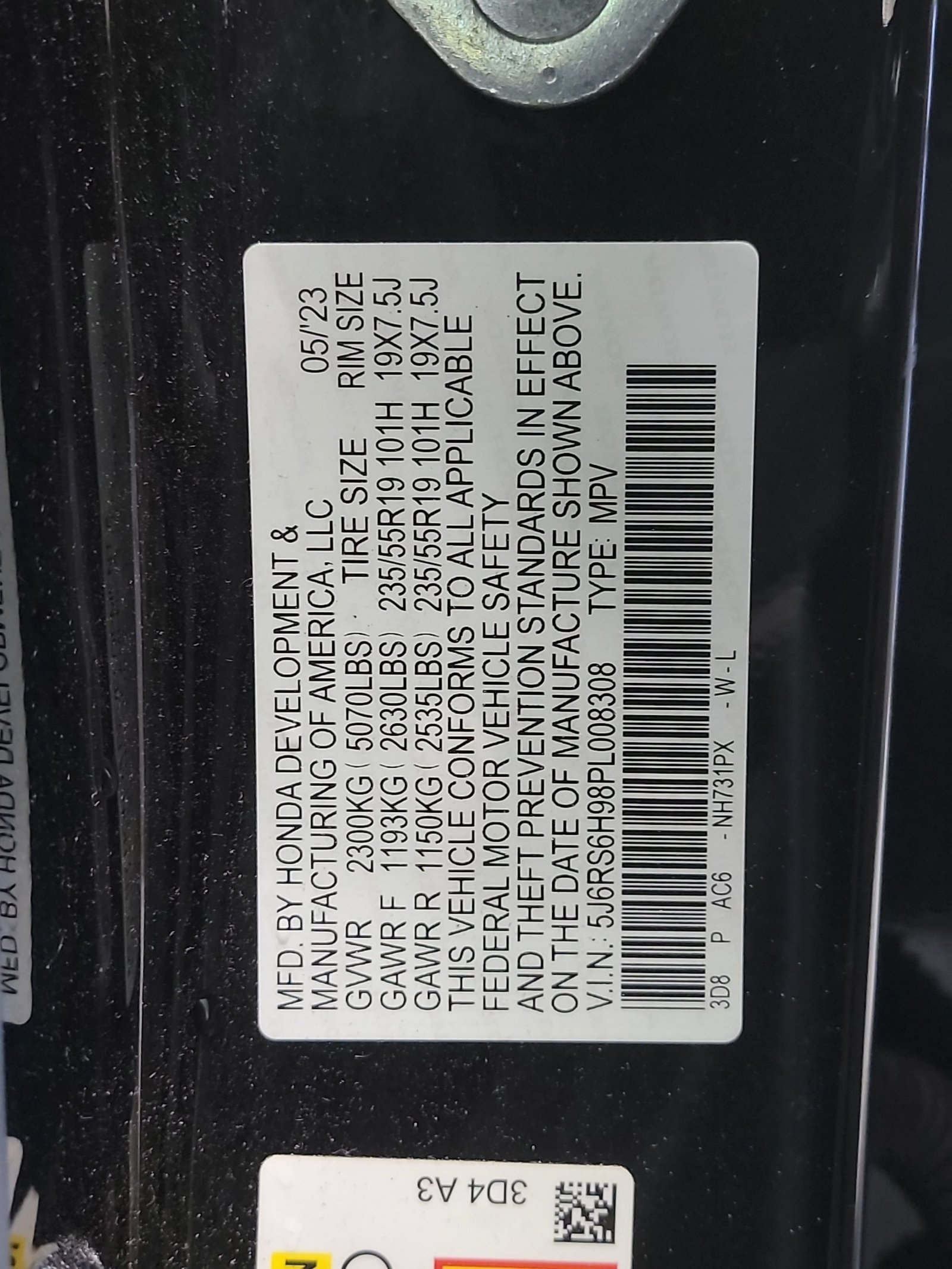 Certified 2023 Honda CR-V Sport Touring image 33