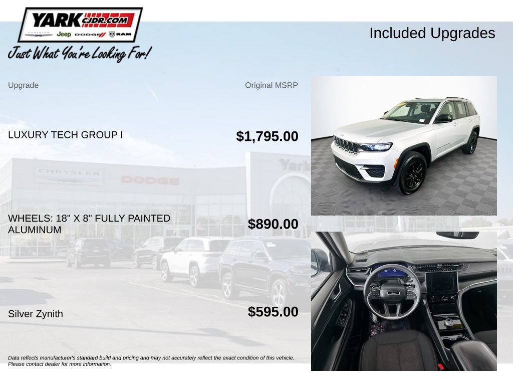 Certified 2023 Jeep Grand Cherokee Laredo w/ Luxury Tech Group I AWD/4WD image 5