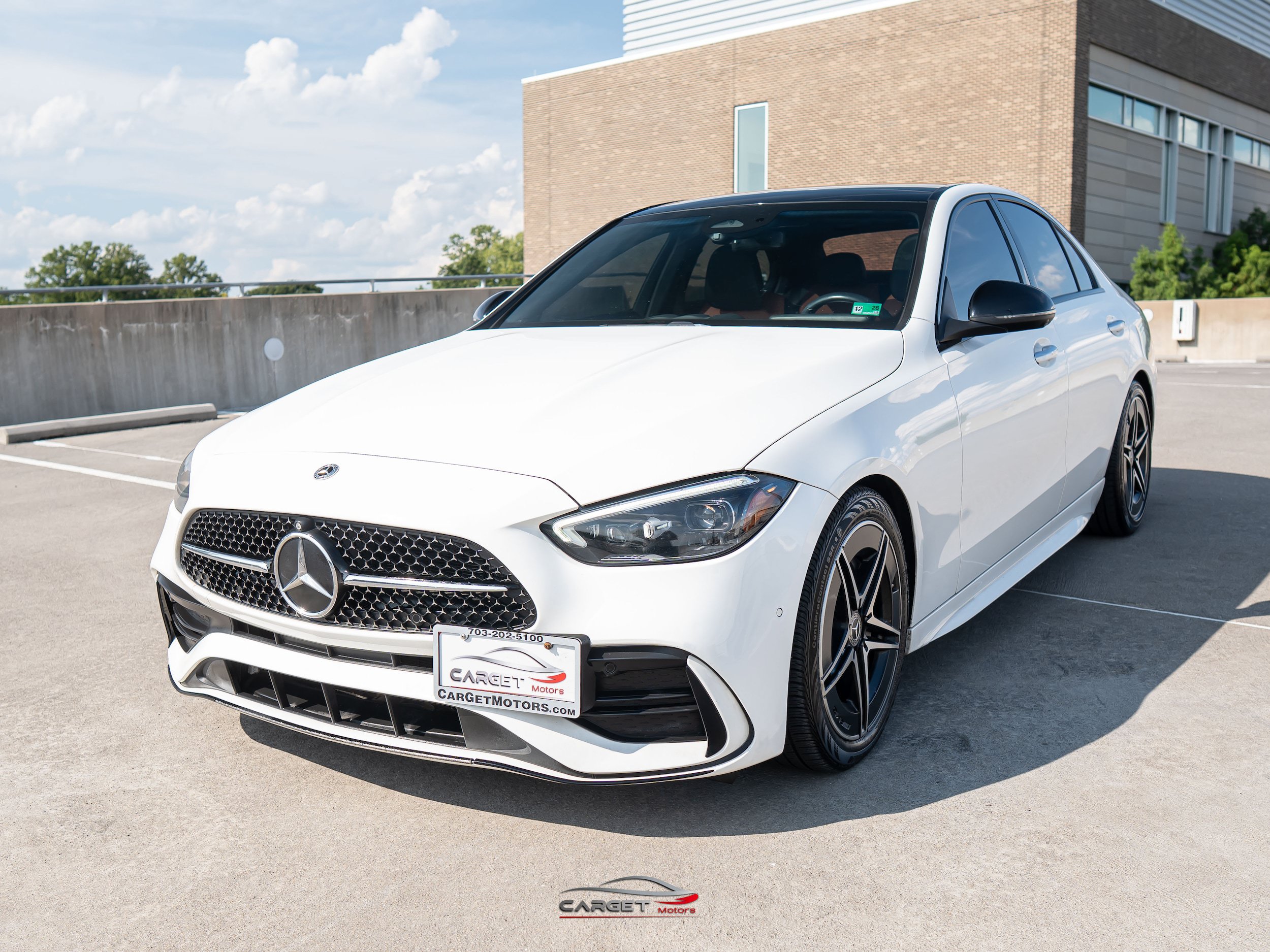Used 2022 Mercedes-Benz C 300 4MATIC Sedan w/ AMG Line w/ Night Package image 3