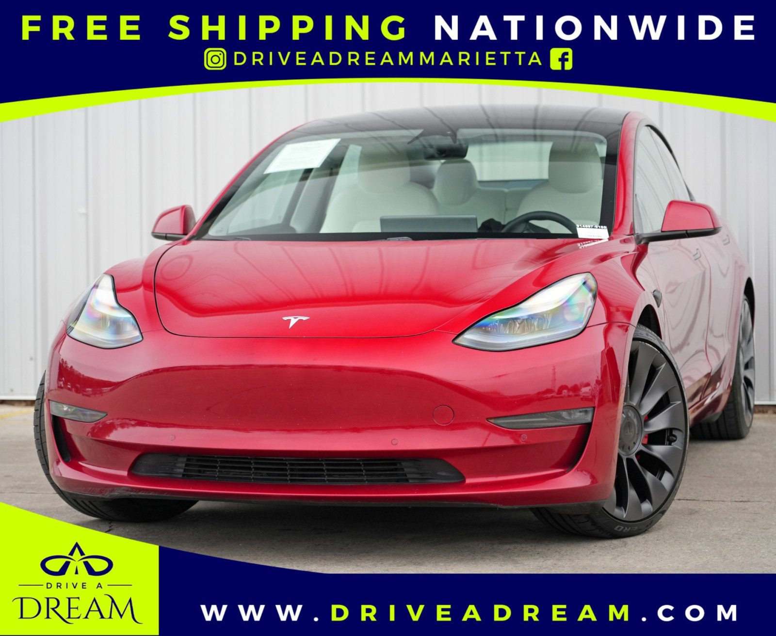 Used 2021 Tesla Model 3 Performance