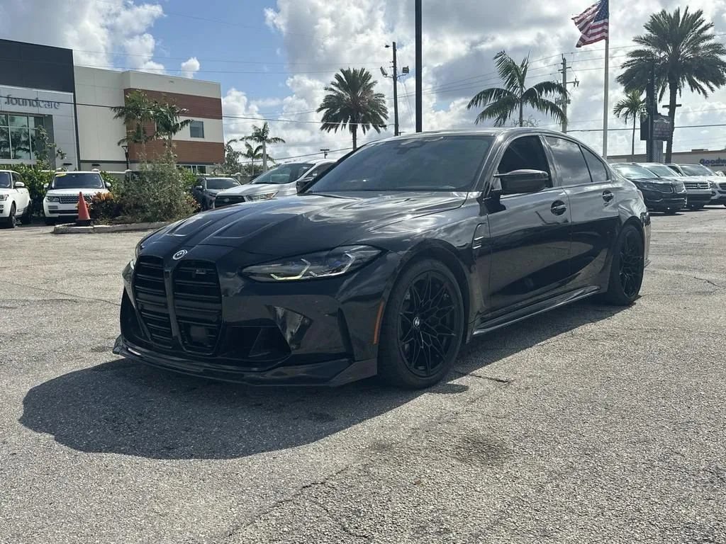Used 2024 BMW M3 Competition w/ M Carbon Exterior Package AWD/4WD image 2