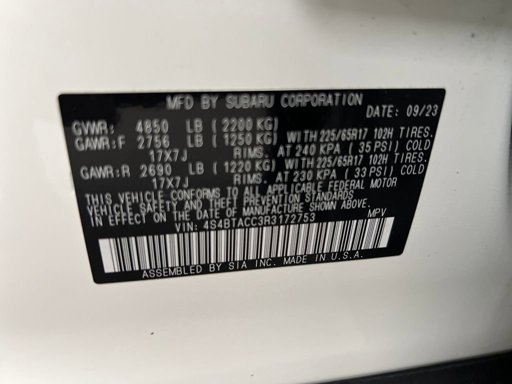 Used 2024 Subaru Outback Premium image 33