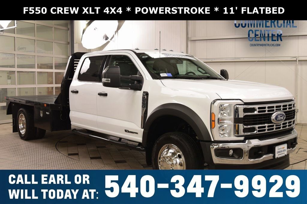 Used 2024 Ford F550 4x4 Crew Cab Super Duty w/ XLT Value Package image 1