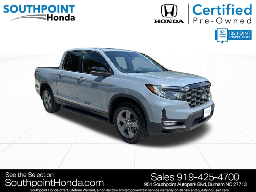 Certified 2025 Honda Ridgeline TrailSport