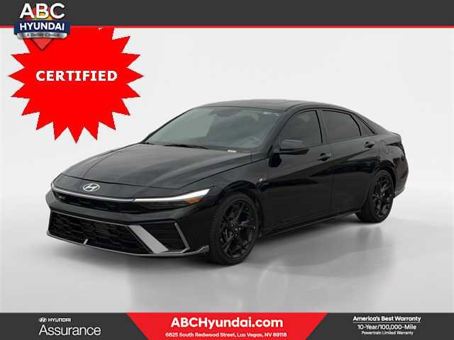 Certified 2025 Hyundai Elantra N Line