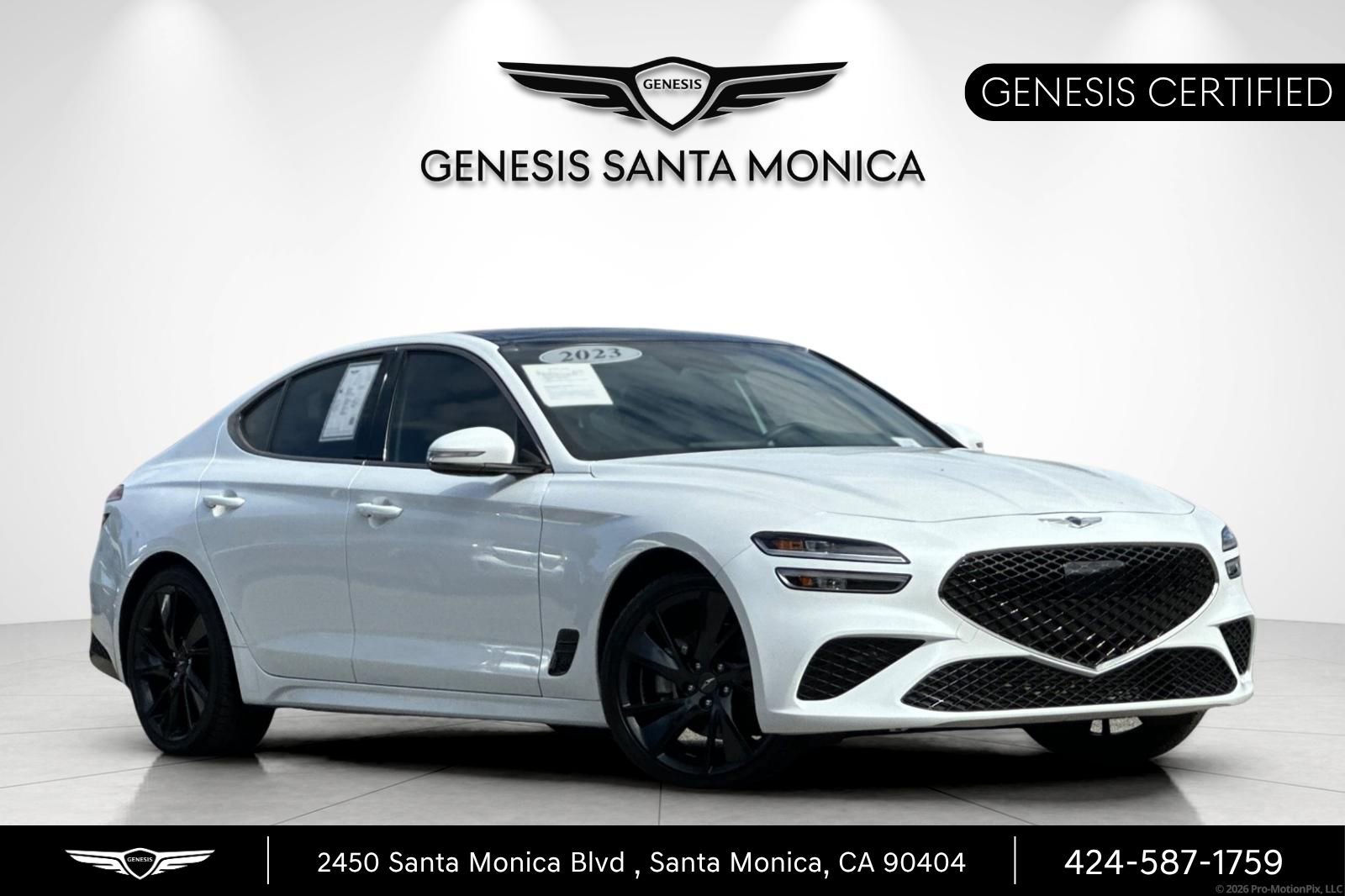 Used 2023 Genesis G70 2.0T w/ Sport Prestige Package RWD image 1