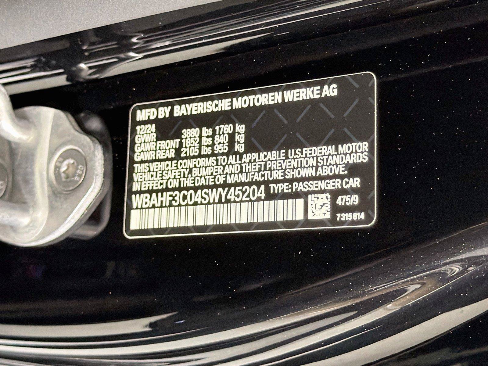 Used 2025 BMW Z4 sDrive30i w/ Premium Package RWD image 27