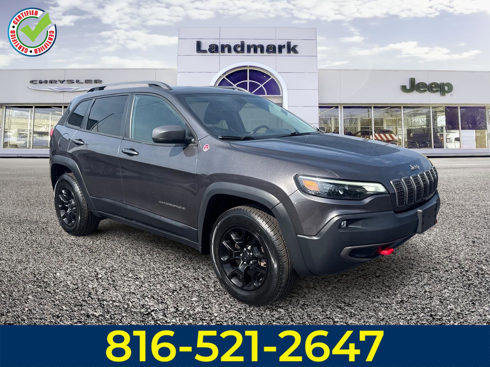 Used 2019 Jeep Cherokee Trailhawk w/ Cold Weather Group