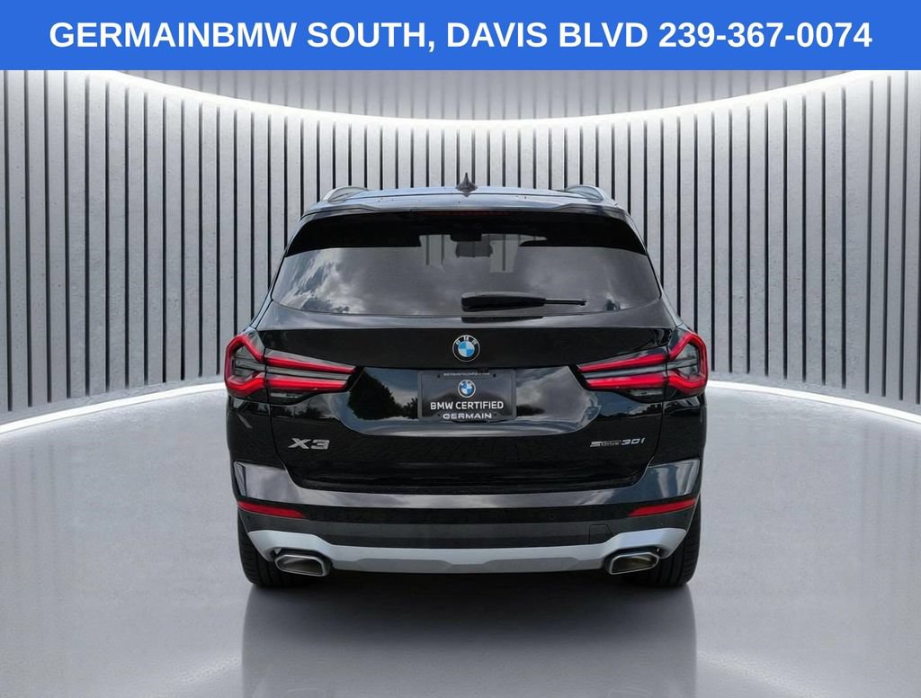 Certified 2024 BMW X3 sDrive30i w/ Convenience Package RWD image 6