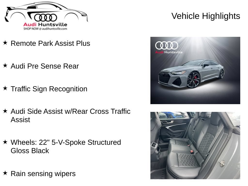 Used 2023 Audi RS 7 Sportback w/ Black Optic Package AWD/4WD image 18