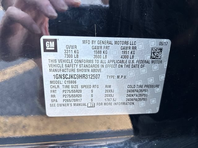 Used 2017 Chevrolet Suburban Premier RWD image 34
