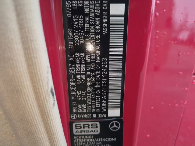 Used 1995 Mercedes-Benz SL 500 image 15