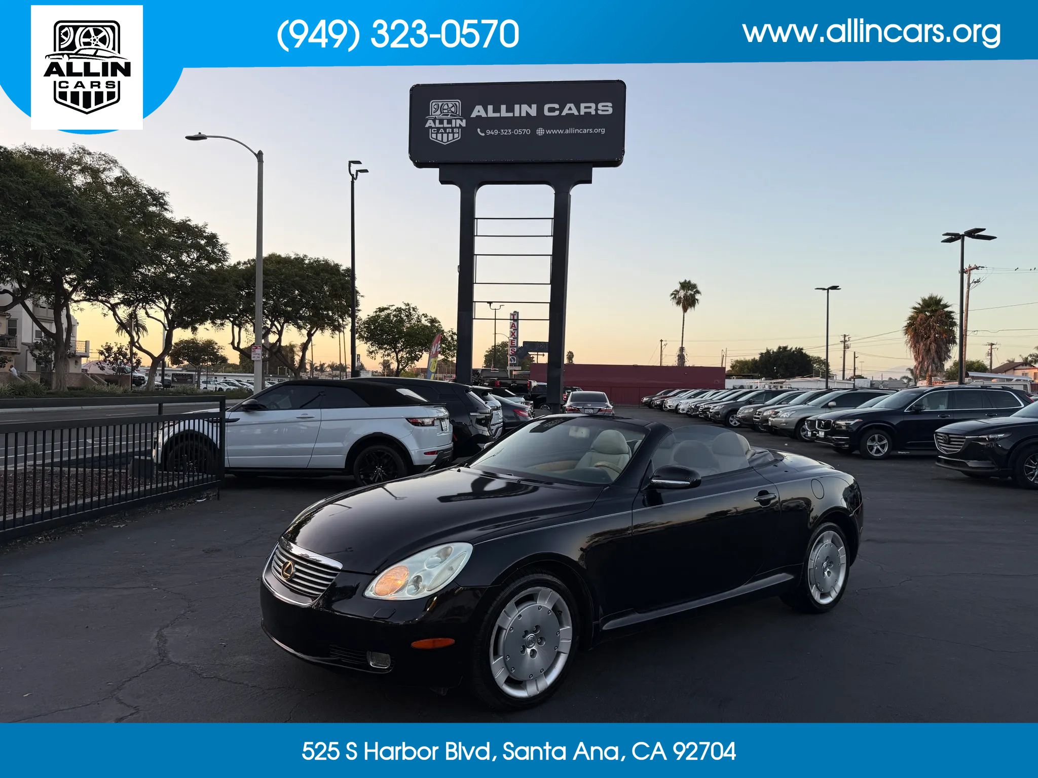 Used 2002 Lexus SC 430 Convertible RWD image 1