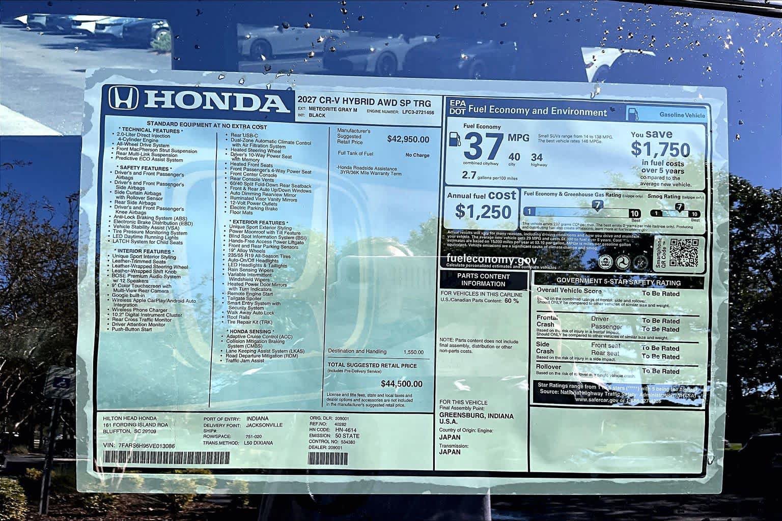 New 2027 Honda CR-V Sport Touring image 18