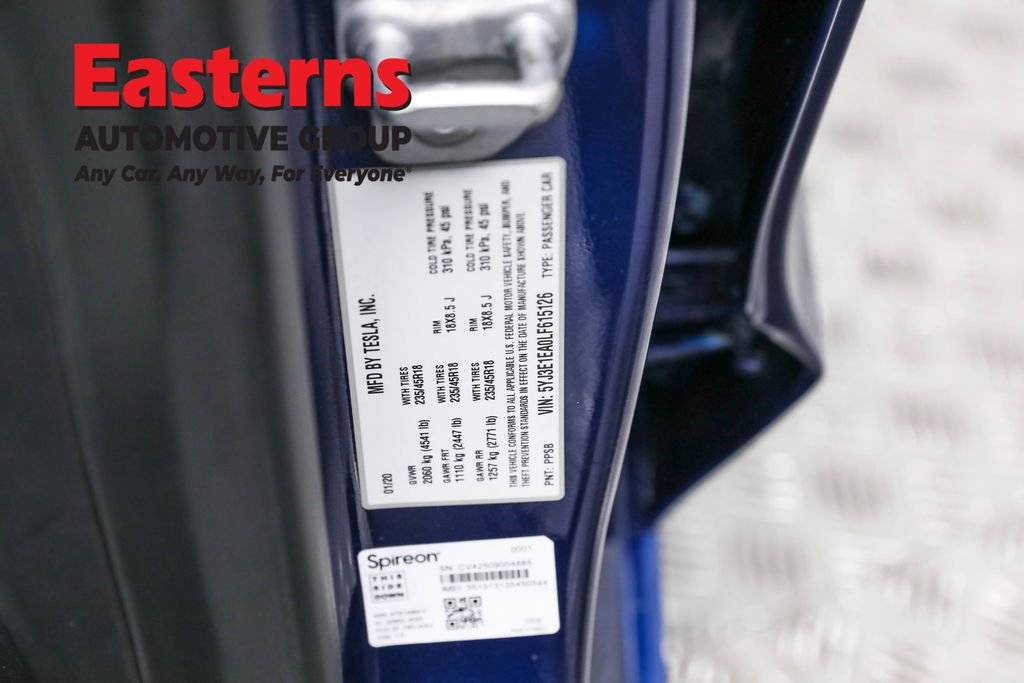 Used 2020 Tesla Model 3 Standard Range Plus image 33