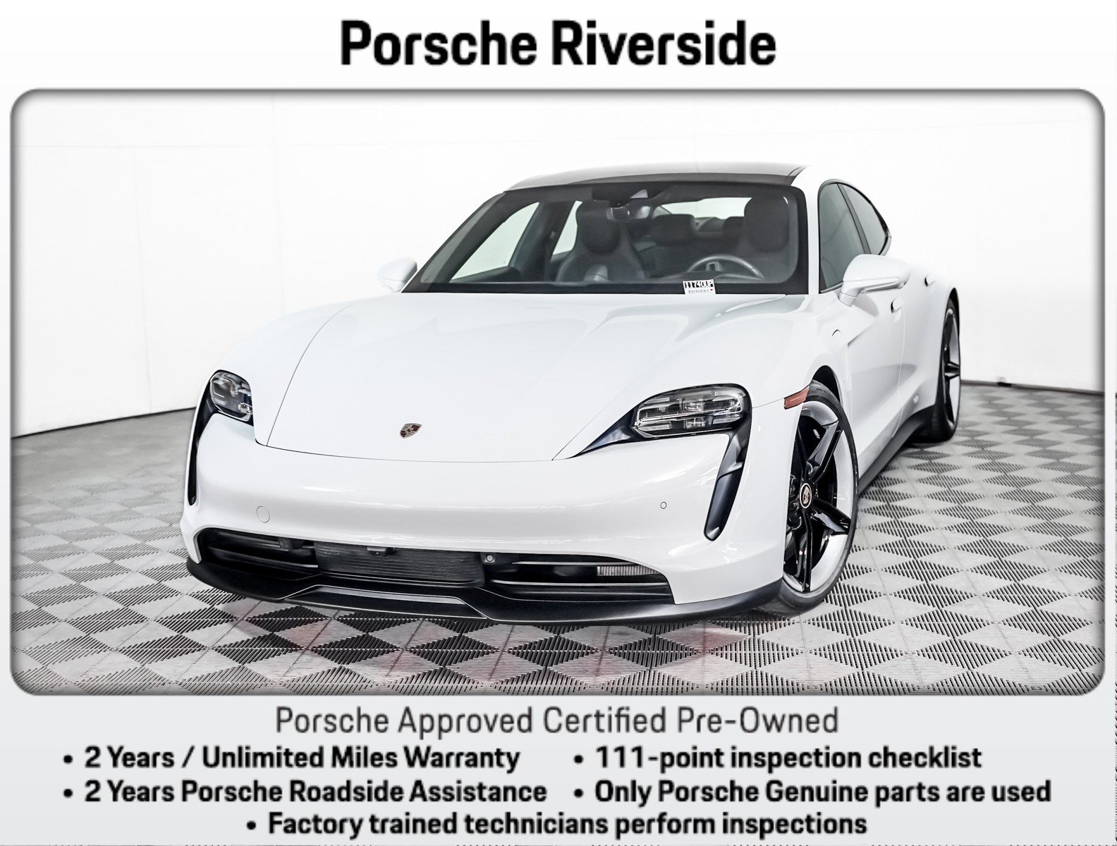 Certified 2022 Porsche Taycan 4S