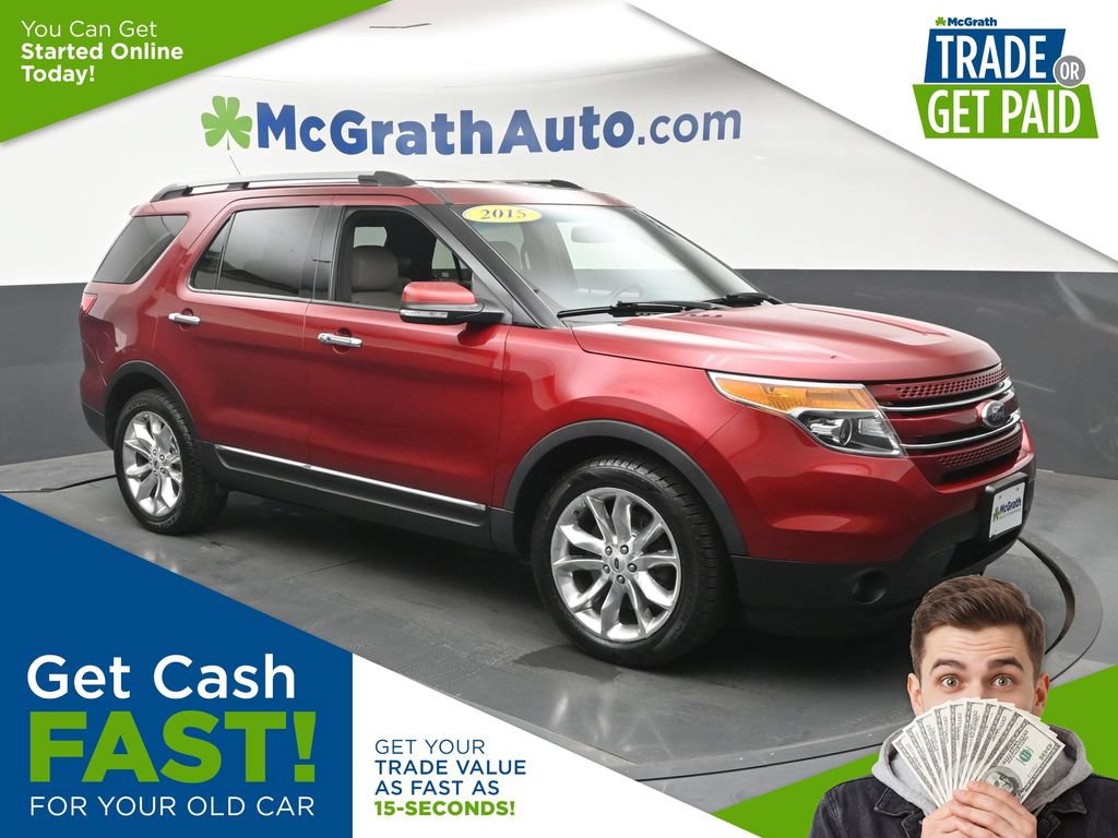 Used 2015 Ford Explorer Limited w/ Equipment Group 301A AWD/4WD image 1
