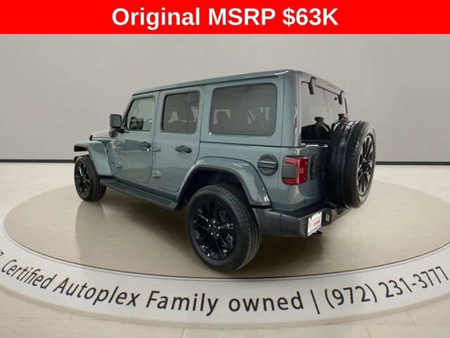 Used 2025 Jeep Wrangler Unlimited Sahara w/ Safety Group AWD/4WD image 3