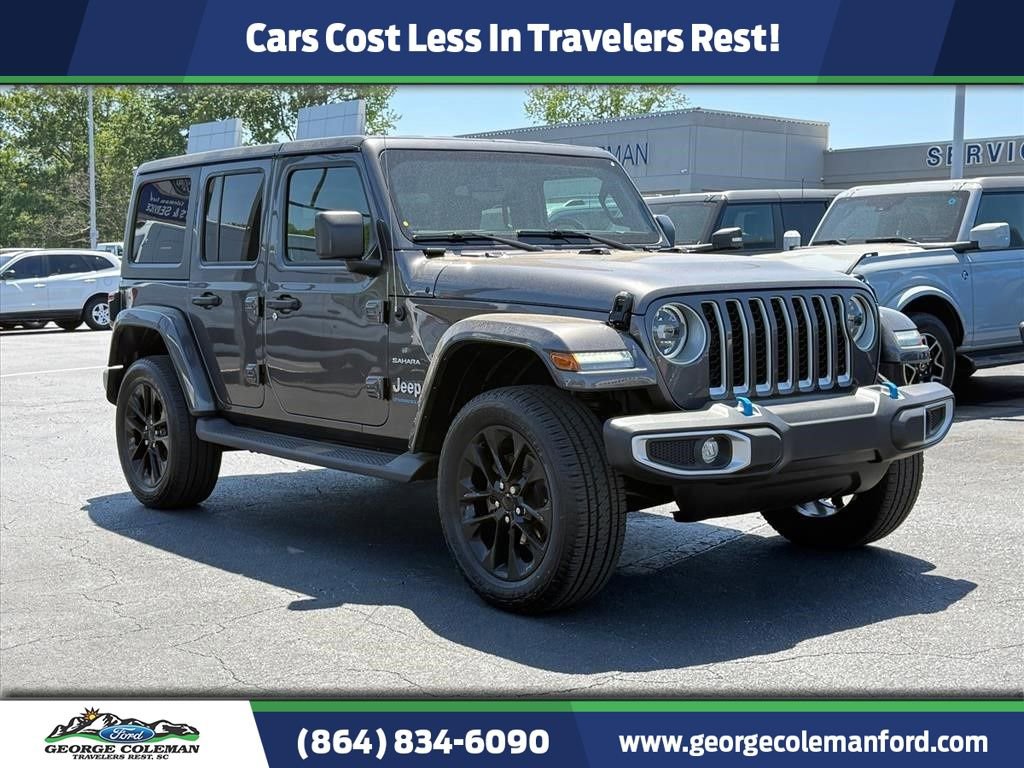 Used 2023 Jeep Wrangler Unlimited Sahara w/ Cold Weather Group image 1